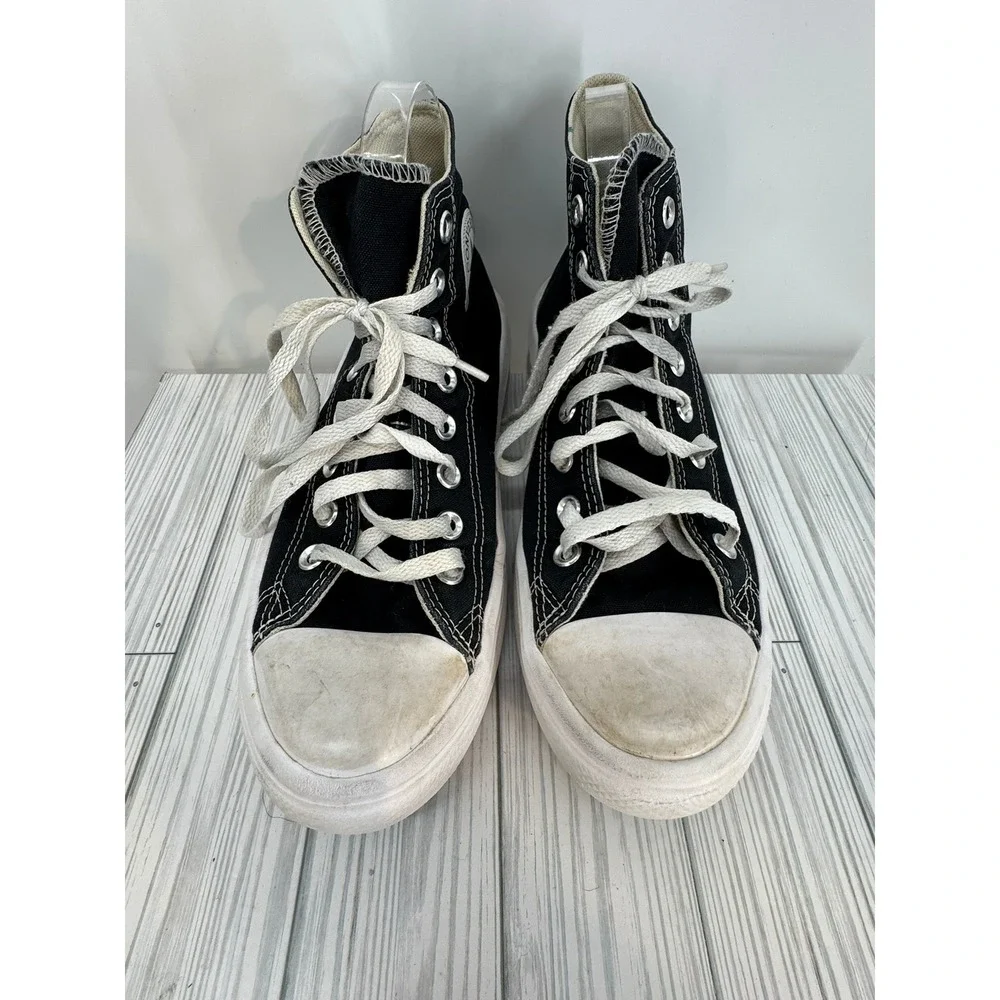Converse Chuck Taylor All Star Women's‎ 9 Lift Platform High Top Sneakers Black